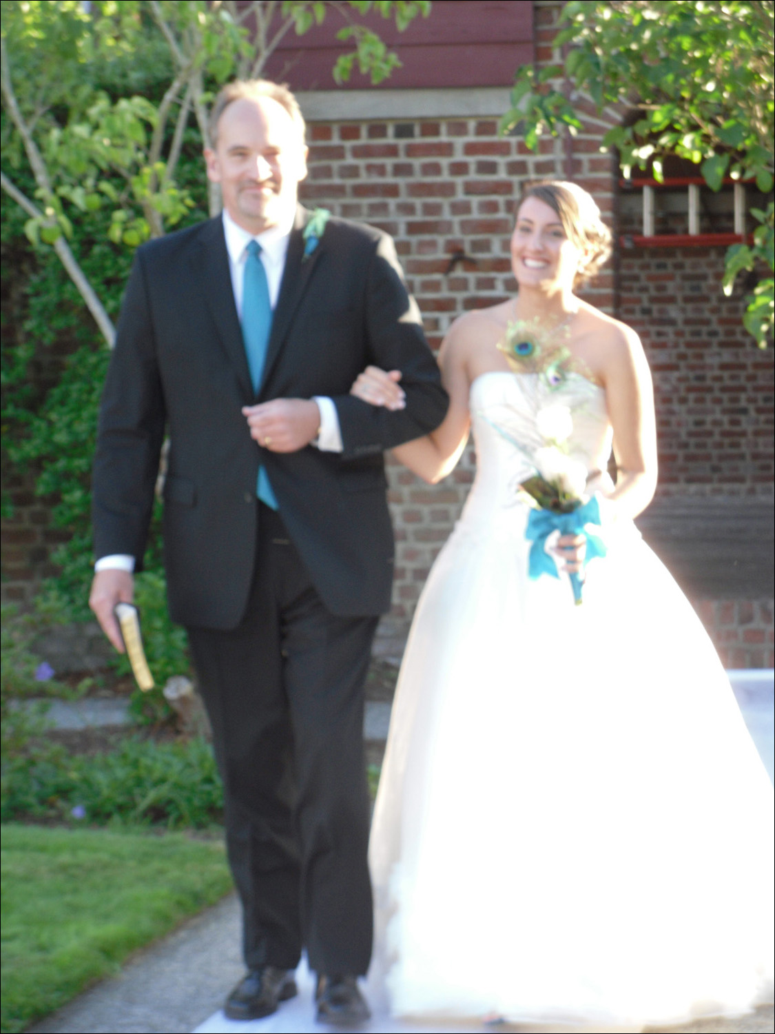 Tacoma, WA- Charissa & Andrew Soltz wedding~Bride with Dad